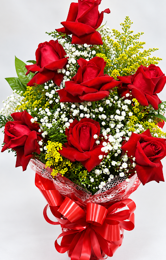 Ref. 1090 - Buquê de rosas Especial.
